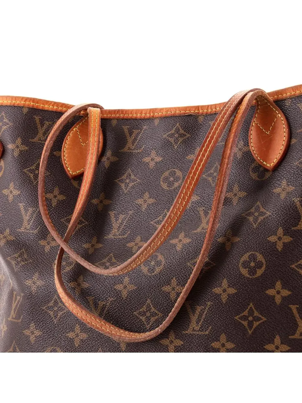 Louis Vuitton Neverfull Tote Canvas Mm #334716L15B